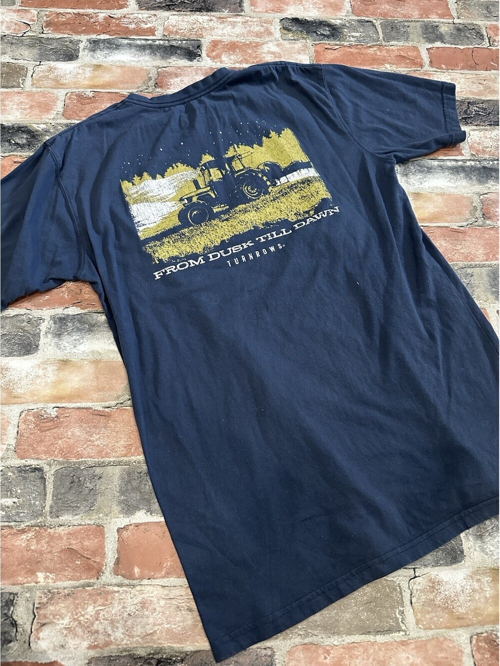 Men’s Large Turnrow Tshirt With Front Pocket